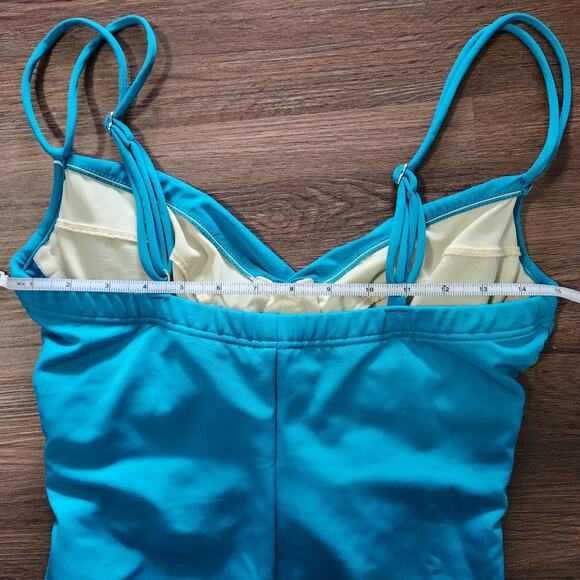 MagicSuit By Muraclesuit One Piece Swimsuit 8 Blue Beach Vacation Resortwear - Picture 9 of 9